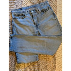 Levis 511 Slim Fit Jeans Mens 34x30 Light Wash Blue Denim
